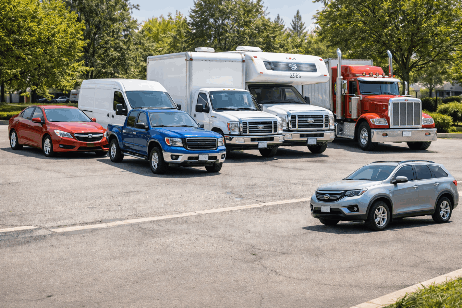 Cars, vans, rv's and trucks